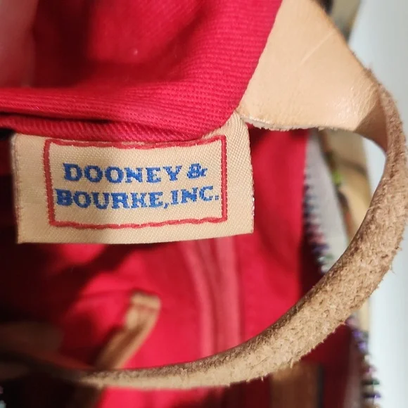 Dooney & Bourke Bees Rainbow zipper